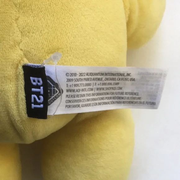 BT21 BTS Jimin Chimmy Large 12 inch Plush Summer Dolce Winking Goggles Soft Toy - Picture 3 of 4